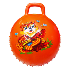 Мяч с ручкой массажный